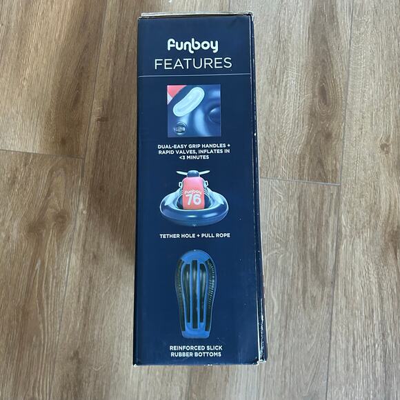 Funboy Luxury Inflatable Snowmobile Sled New in Box - Picture 4 of 6